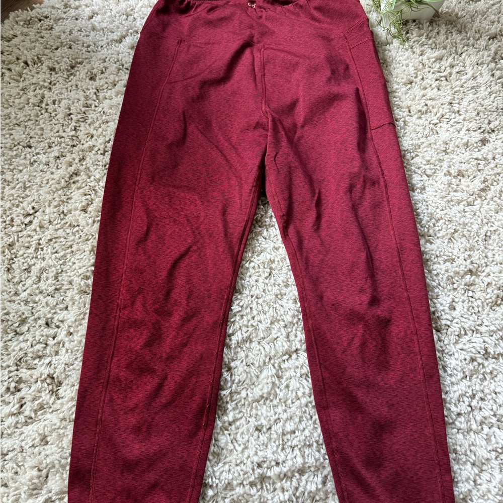 Dip cute very thick, red comfortable stretchy workout durable women’s le…